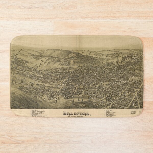 Item preview, Bradford, Pennsylvania (1895) designed and sold by allhistory.
