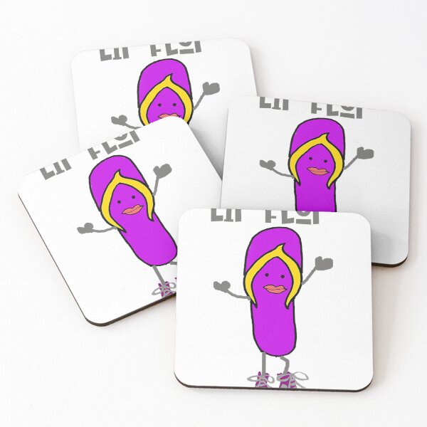 Aperçu de l'œuvre Smileteesfunny Funny Lip Flop Flip Flop avec Lips Beach Pun créée et vendue par vadymbacelp.