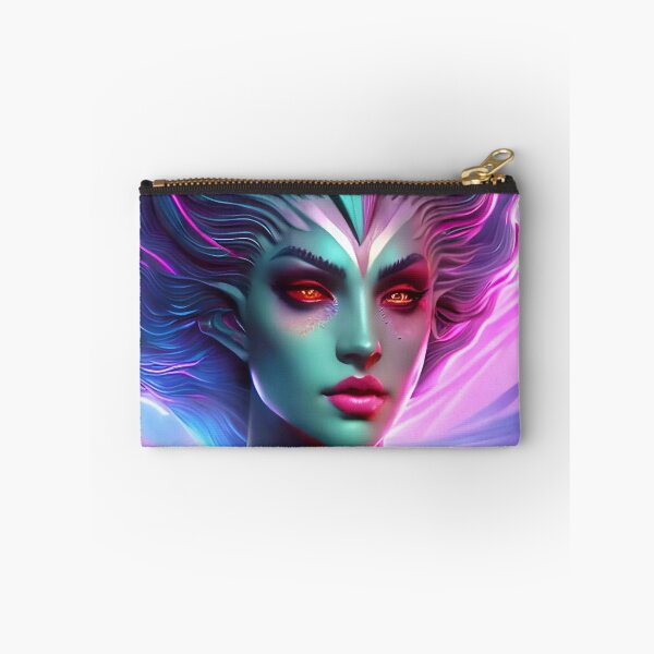 Item preview, Warrior woman Goddess, Blue face concept art designed and sold by MarcusPetrus.