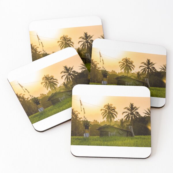 Item preview, View of a hut in the rice fields of Ubud in Indonesia  designed and sold by gamboubistrac.