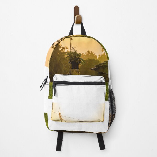 Item preview, View of a hut in the rice fields of Ubud in Indonesia designed and sold by gamboubistrac.