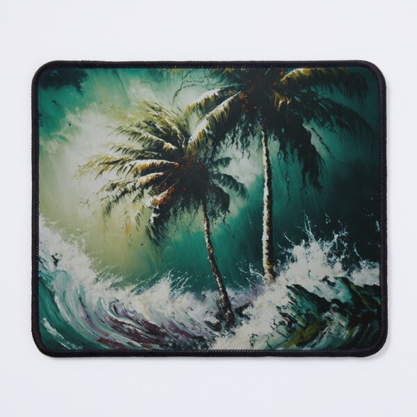 Item preview, Vibrant Stormy Beach Display designed and sold by TheArtfulAllie.