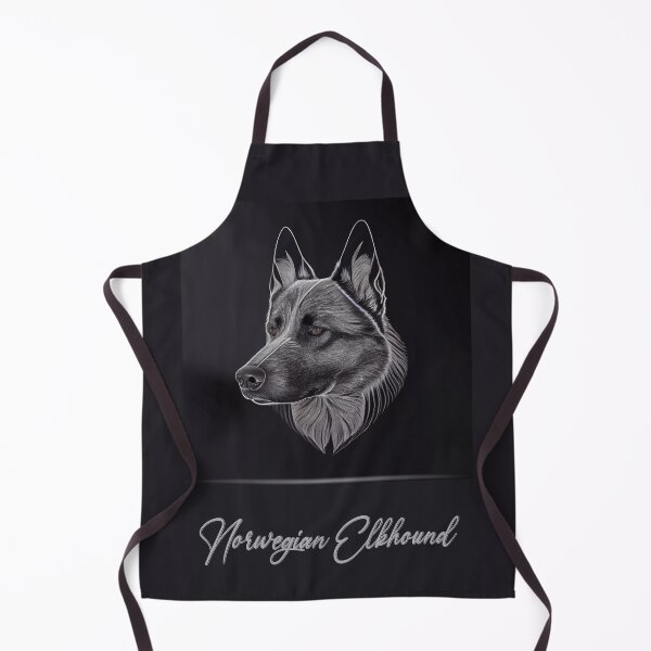 Item preview, Norwegian Elkhound Portrait designed and sold by Best-Breeds.