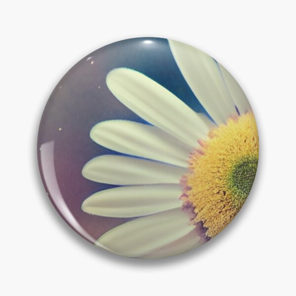Item preview, Daisy flower artwork designed and sold by GroovyDino.