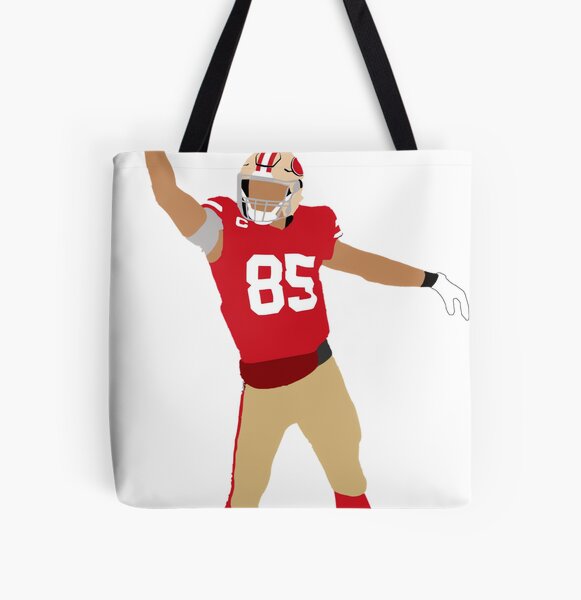 George Kittle Tote Bag Print #1243552 Online