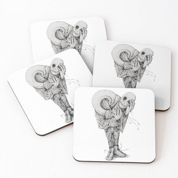Item preview, Faith, Demon, Dark art, Cry, Black and White, Cros, Creature designed and sold by grandsonink.