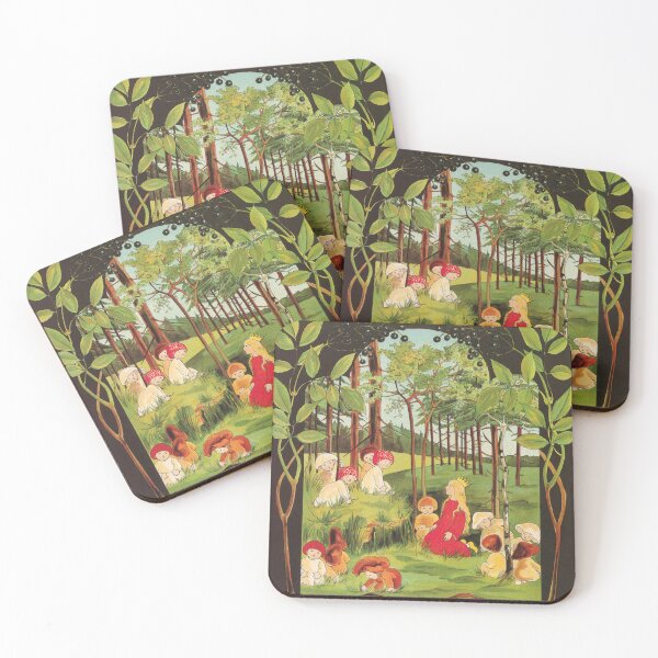 Item preview, Princess and Mushroom Babies in the Forest designed and sold by Deannaboh.