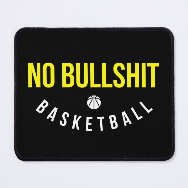 Item preview, No Bullshit Basketball | Player Practice Text Logo Design designed and sold by Slam-Dunkan.