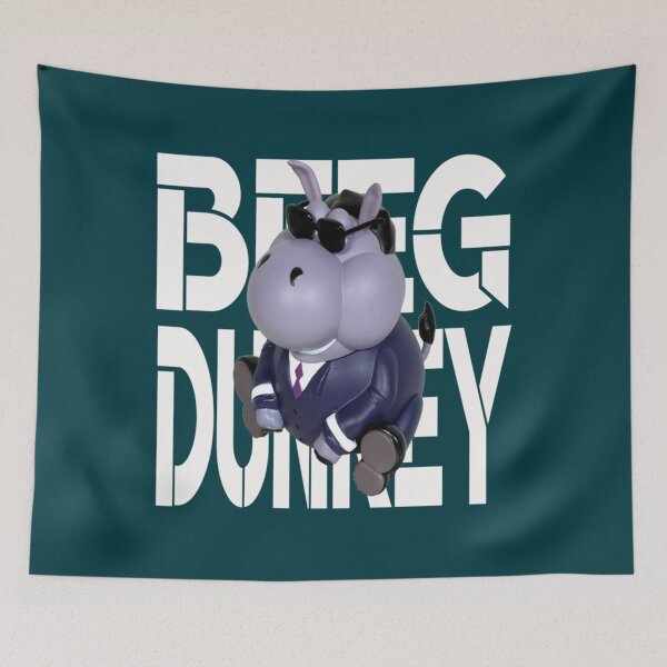 Item preview, Cute Beeg Dunkey white background Lightweight Sweatshirt                designed and sold by changjoon166.