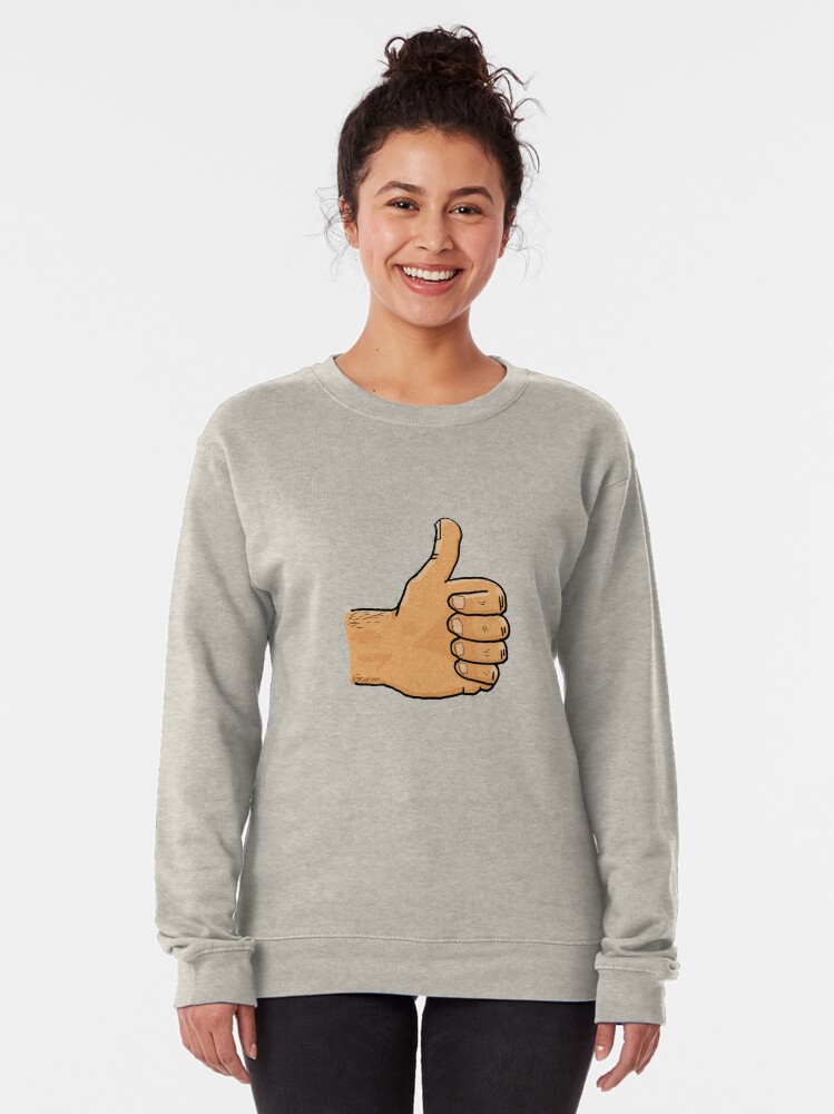 Alternate view of Thumbs Up Mate Pullover Sweatshirt