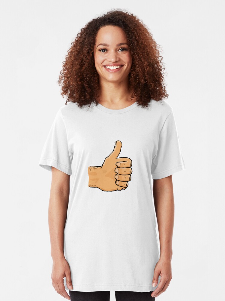 Alternate view of Thumbs Up Mate Slim Fit T-Shirt