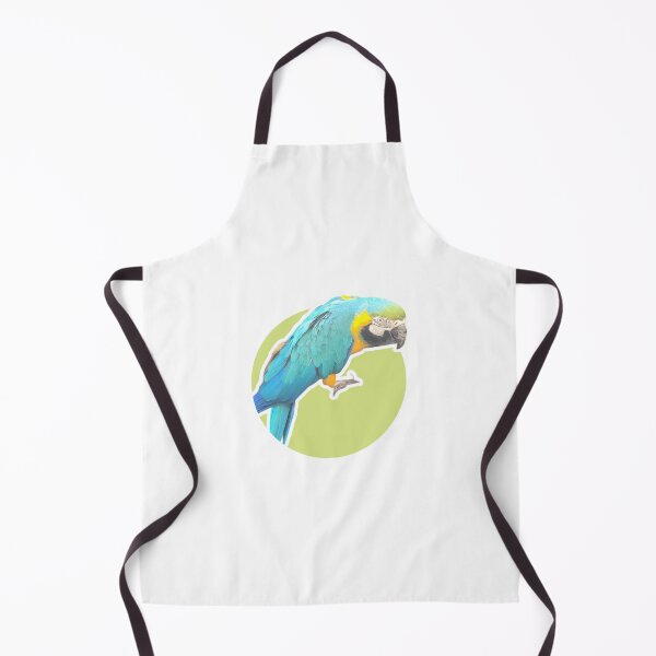 Item preview, A Blue & Yellow Macaw in Green  designed and sold by pvgirl93.