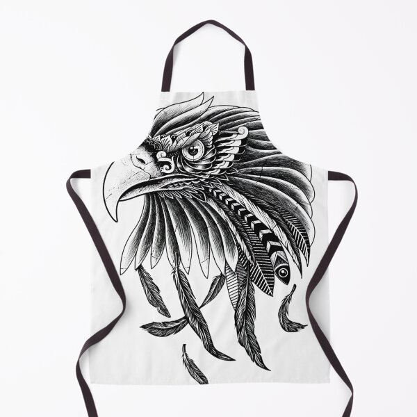 Item preview, Impressive Hand Drawn Stylized Golden Eagle Portrait   designed and sold by wlochtofantl.