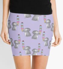 Ice Cream Penguin Mini Skirt