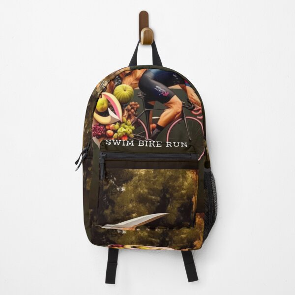 Item preview, Health is Wealth Triathlon digital art on black fitness lifestyle designed and sold by Triathlongram.