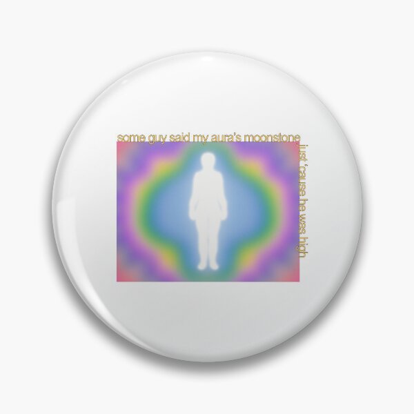 Item preview, Some Guy Said My Aura's Moonstone Just Cause He Was High, Bejeweled, Midnights, Moonstone Aura, Rainbow, Stoner, Taylor Swift Sticker, Eras Tour designed and sold by Keirstin Collins.
