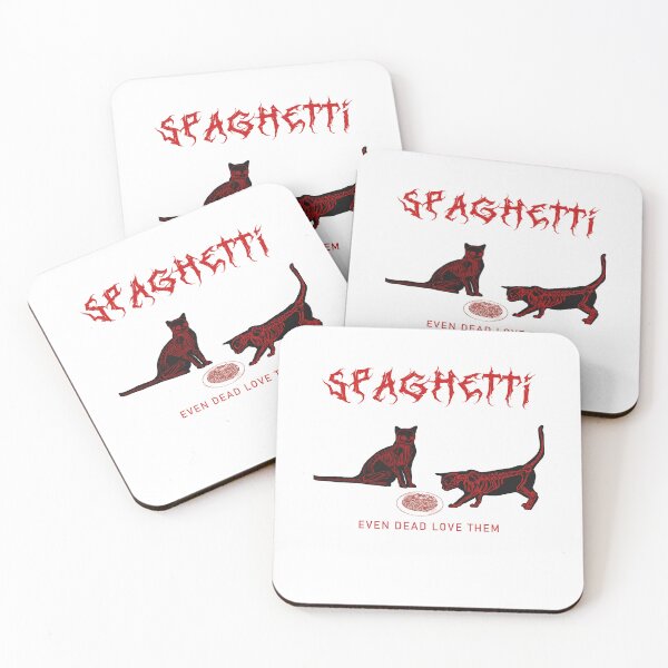 Item preview, Cat Eating Spaghetti designed and sold by StylishDesigns_ByJohn.