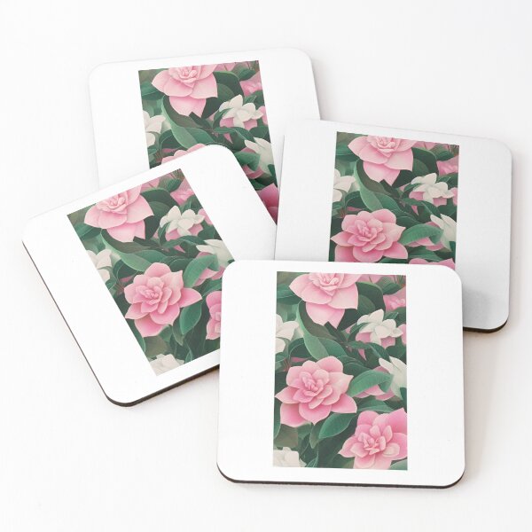 Item preview, Gardenia flower artwork designed and sold by GroovyDino.