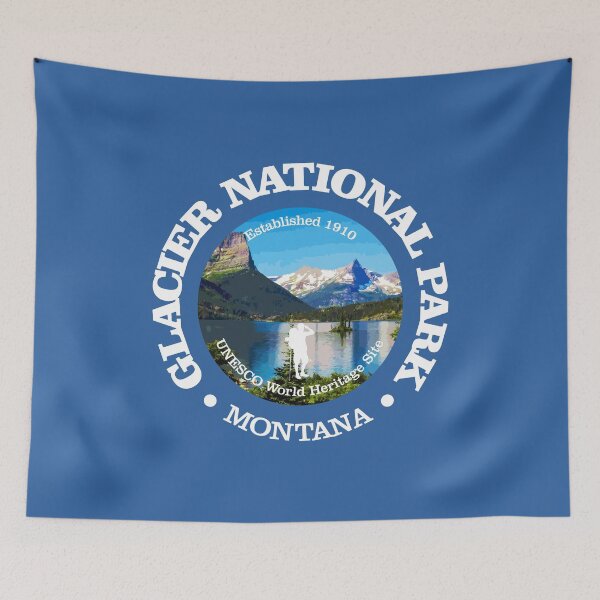 Item preview, Glacier National Park (rd)2 designed and sold by curranmorgan.
