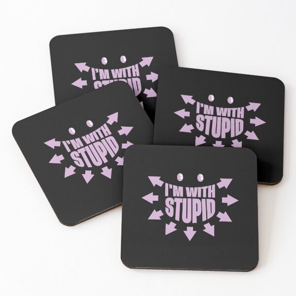Item preview, I'm with stupid designed and sold by Mansemat & Moloch.
