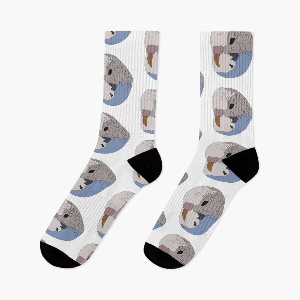 Item preview, Copy of Blue and grey  parakeet/ budgie  designed and sold by LeahcarsArt.
