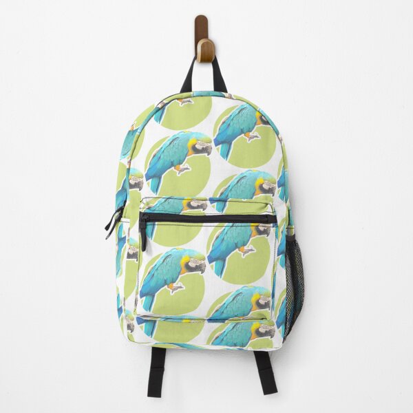 Item preview, A Blue & Yellow Macaw in Green Patterned designed and sold by pvgirl93.