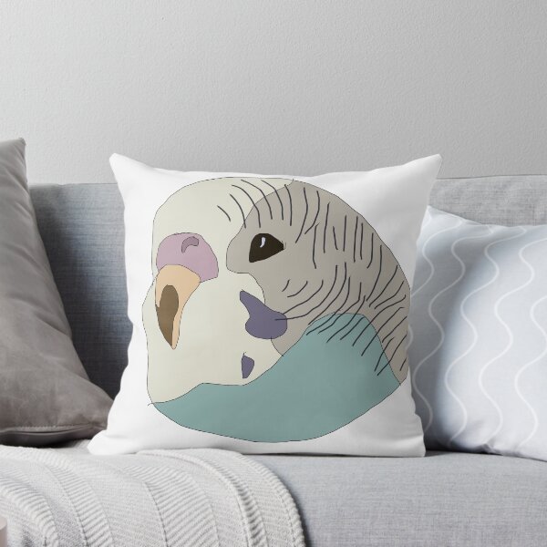Item preview, Copy of Copy of Copy of Copy of Blue and grey  parakeet/ budgie  designed and sold by LeahcarsArt.