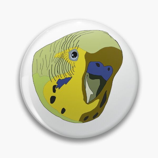 Item preview, Copy of Green and yellow parakeet/ budgie  designed and sold by LeahcarsArt.
