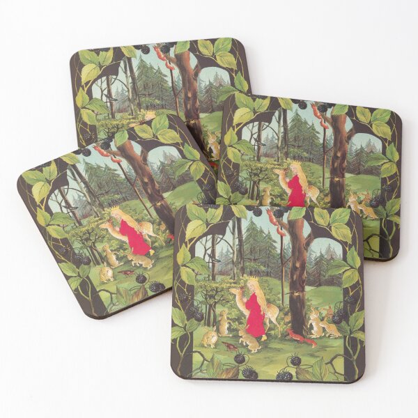 Item preview, Princess and Forest Animals Sibylle Von Olfers designed and sold by Deannaboh.