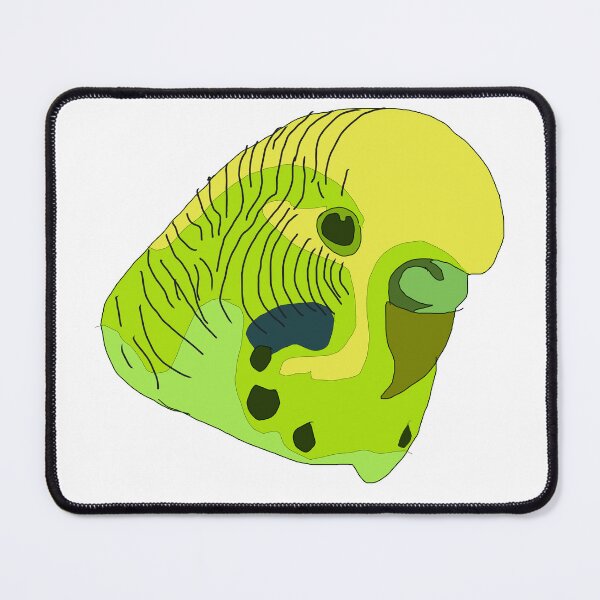 Item preview, Copy of Copy of Green and yellow parakeet/ budgie designed and sold by LeahcarsArt.