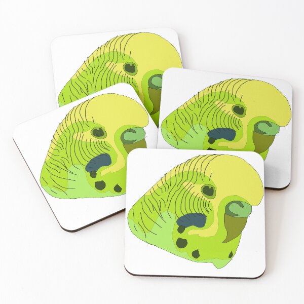 Item preview, Copy of Copy of Green and yellow parakeet/ budgie  designed and sold by LeahcarsArt.