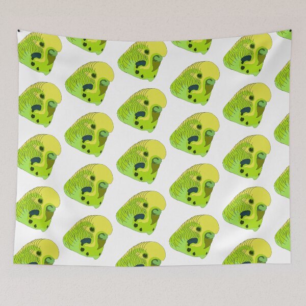 Item preview, Copy of Copy of Green and yellow parakeet/ budgie  designed and sold by LeahcarsArt.