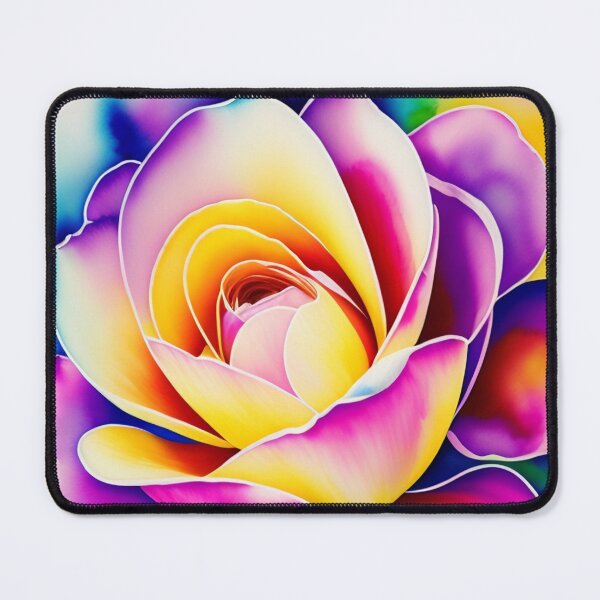 Item preview, Blushing Beauty: Pink and Yellow Rose Full Bloom  designed and sold by Athena Milonas.