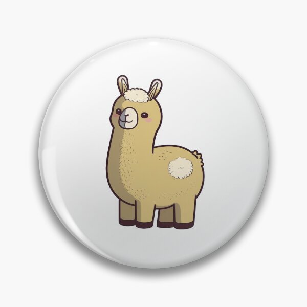 Item preview, Cute Cartoon Happy Llama designed and sold by KodakDesigns.