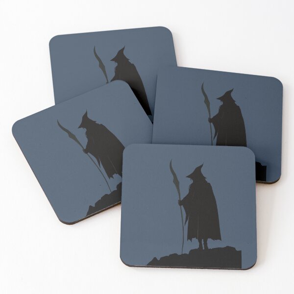 Item preview, AWESOME Wizard Silhouette, blue designed and sold by markeralchemy.