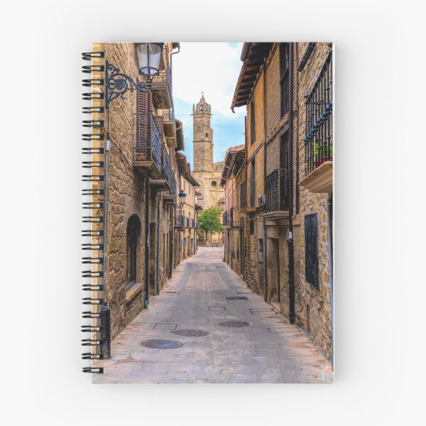 Item preview, Elciego Spain Narrow Street Alava Basque Country designed and sold by acceleratorhams.