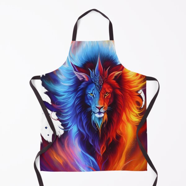 Artikelvorschau, Feuer- und Eislöwengeist entworfen und verkauft von dedheadthreads.