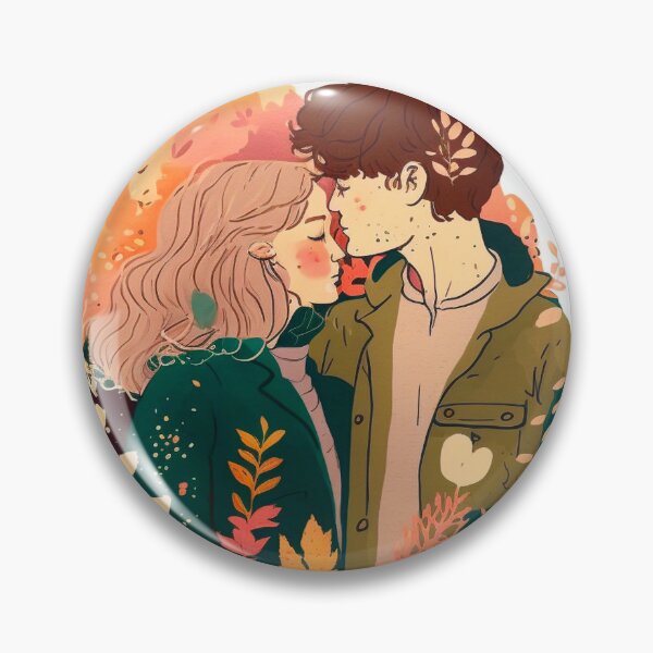 Aperçu de l'œuvre Couple Saint Valentin dans la nature créée et vendue par taggink.