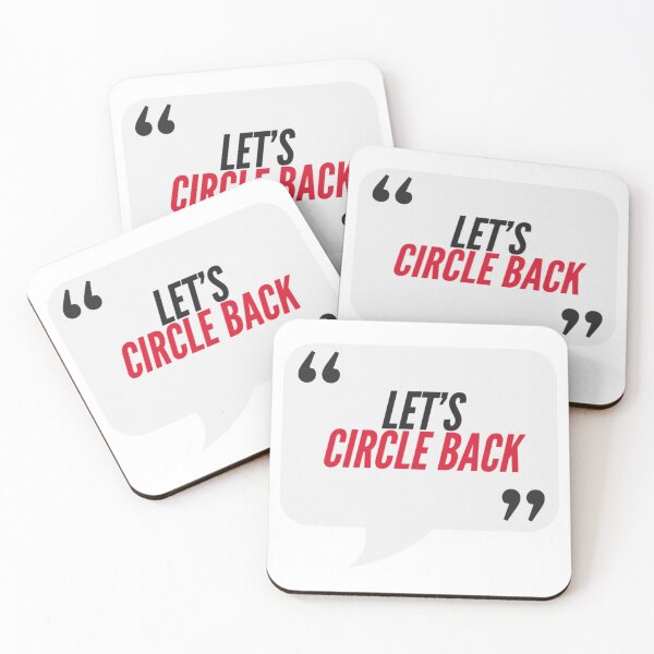 Item preview, Let's Circle Back - Consulting, Office, IT, Agency Humor designed and sold by freshdesign2023.