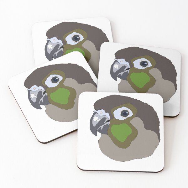 Item preview, Green cheeked conure  designed and sold by LeahcarsArt.