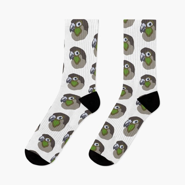 Item preview, Green cheeked conure  designed and sold by LeahcarsArt.