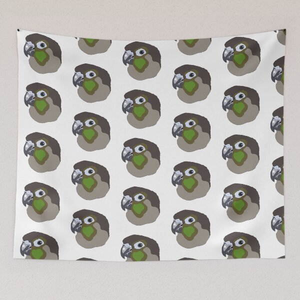 Item preview, Green cheeked conure  designed and sold by LeahcarsArt.