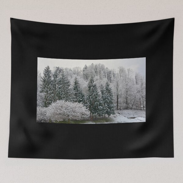 Item preview, Snowy Winter Landscape at Skofja Loka, Slovenia designed and sold by jojobob.