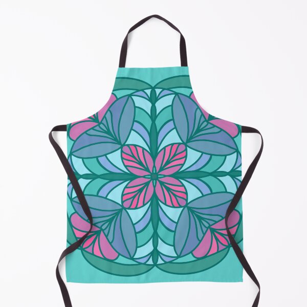 Item preview, Stained Glass Mandala Green designed and sold by Peace502.
