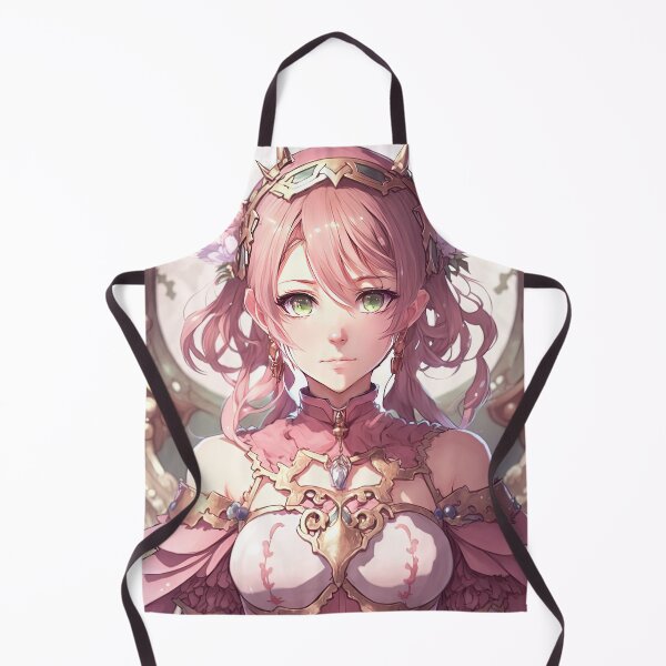 Item preview, A fantasy elf female cleric in a pink pastel dress designed and sold by PJGartui.