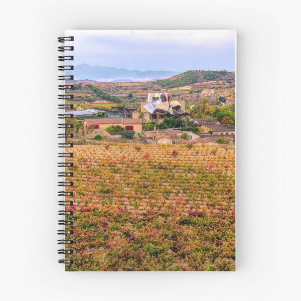 Item preview, Colourful Basque Country Vineyard and Vines Elciego Alava Spain designed and sold by acceleratorhams.