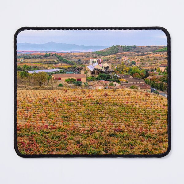 Item preview, Colourful Basque Country Vineyard and Vines Elciego Alava Spain designed and sold by acceleratorhams.