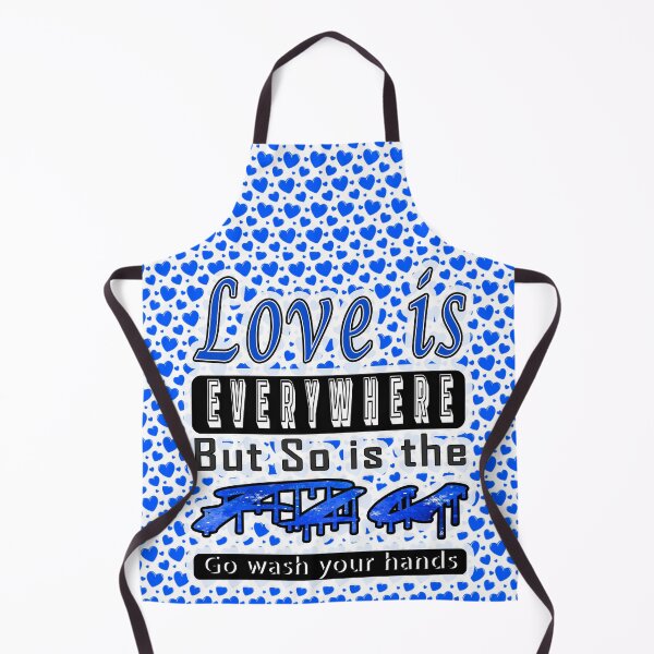 Item preview, Apron | Best Selling unique valentines day art designs Aprons | Valentines Day Couple 2023 designed and sold by ZaqGum.