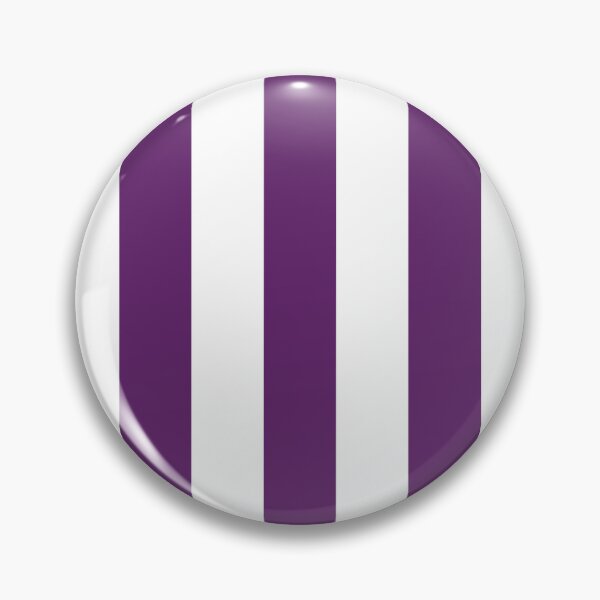 Item preview, Medium AUBERGINE PURPLE and WHITE Vertical STRIPES designed and sold by RachelMacht.