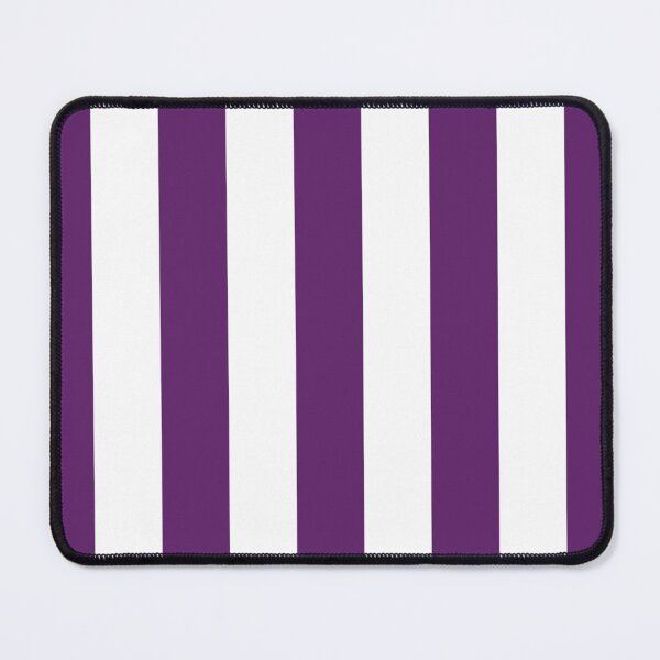 Item preview, Medium AUBERGINE PURPLE and WHITE Vertical STRIPES designed and sold by RachelMacht.